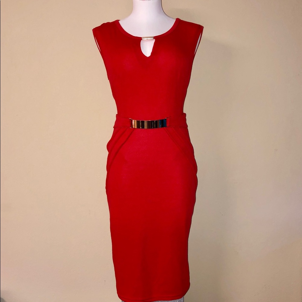 Miusol Sleeveless Pencil Dress